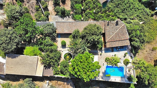 Villa Can Bisbe Drohnen-Bilder