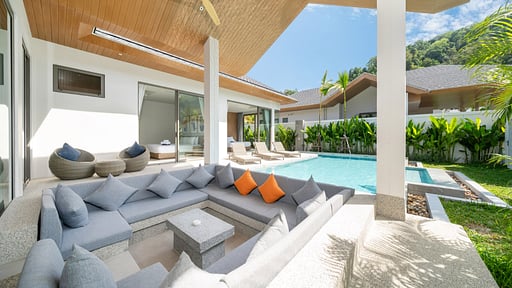 Villa Himmapana Grand Valley 3 Terrazza/Veranda