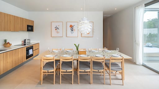 Villa Himmapana Grand Valley 5 Dining area