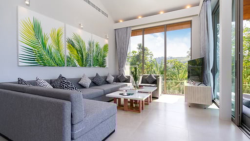 Villa Himmapana Terraces 3 Living room