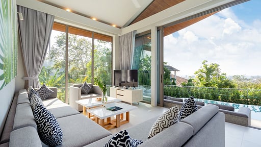 Villa Himmapana Terraces 3 Living room