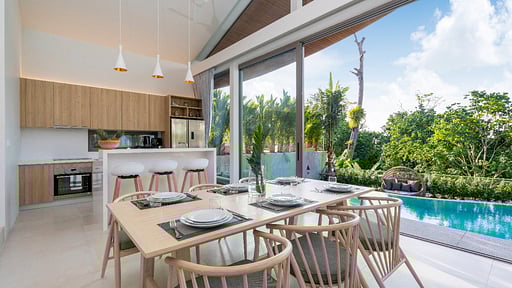 Villa Himmapana Terraces Family Dining area