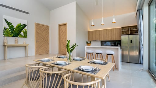 Villa Himmapana Terraces Family Dining area