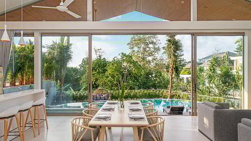 Villa Himmapana Terraces Family Dining area