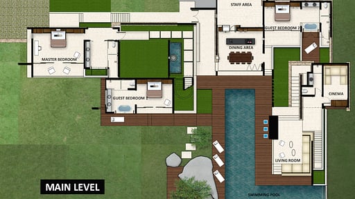 Villa Hin Floor plan