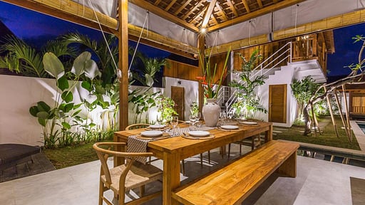 Villa Hoi Zona de comedor