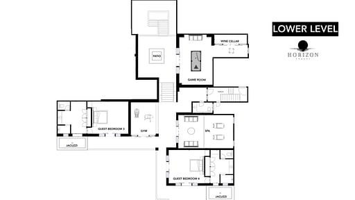 Villa Horizon Phuket Floor plan