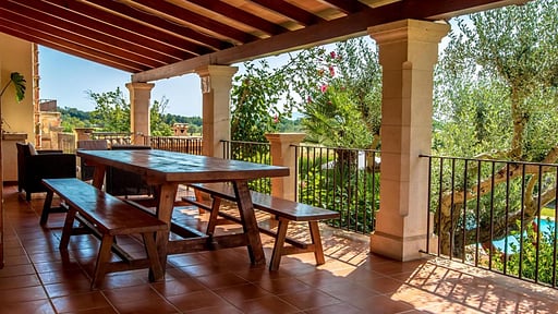 Villa Hostalet Salle à manger