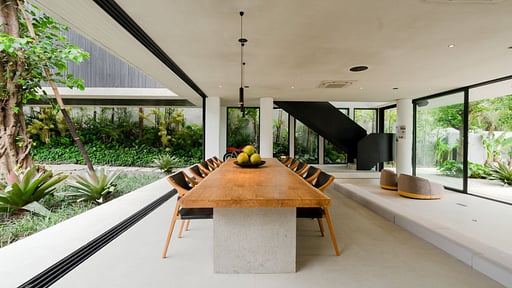 Villa House SJ Dining area