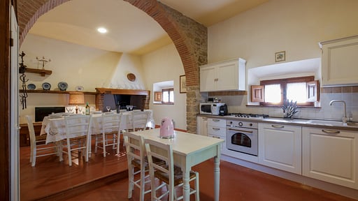 Villa i Cocciai Küche
