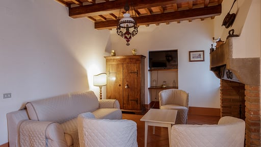 Villa i Cocciai Wohnbereich