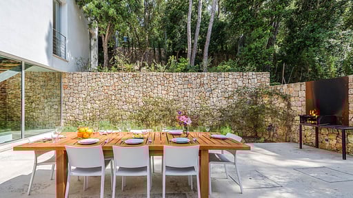 Villa Idaira Dining area