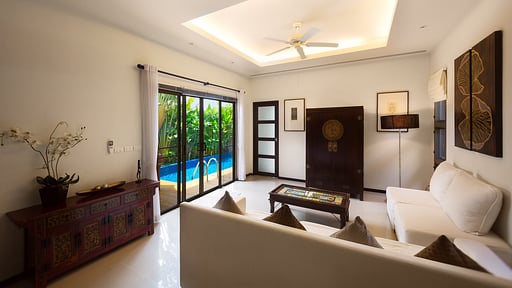 Villa Ikaroa Living room