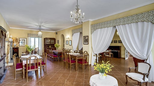 Villa Il Giardino Dining area