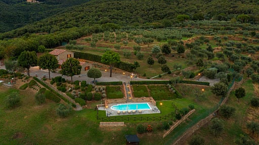 Villa Il Nido Drone pictures