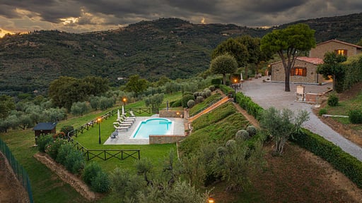 Villa Il Nido Drone pictures