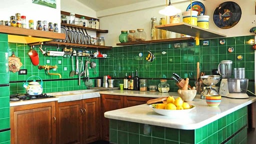 Villa Il Pettirosso Kitchen