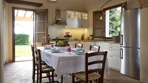 Villa Il Rosino Alto Salle à manger