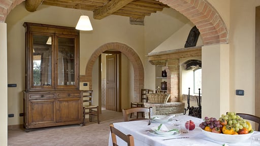 Villa Il Rosino Alto Salle à manger