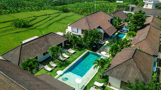 Villa Iluh Drone pictures
