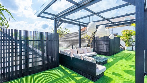 Villa Imagine Berawa Rooftop lounge