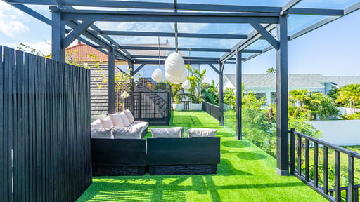 Villa Imagine Berawa Rooftop lounge