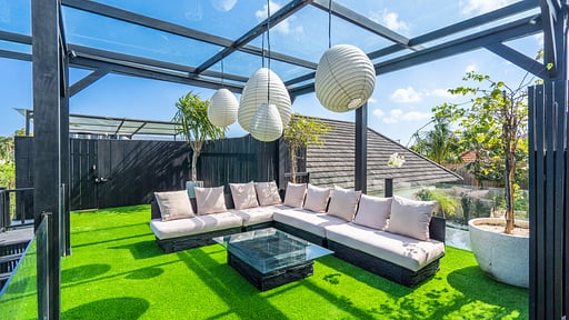 Villa Imagine Berawa Rooftop lounge