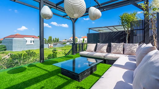Villa Imagine Berawa Rooftop lounge