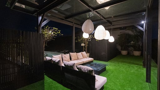 Villa Imagine Berawa Rooftop lounge