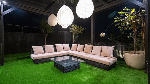 Villa Imagine Berawa Rooftop lounge