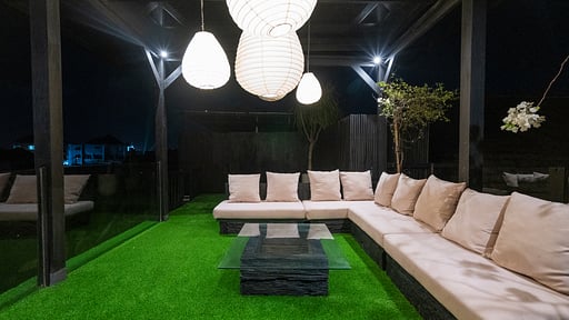 Villa Imagine Berawa Rooftop lounge