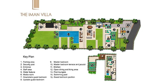 Villa Iman Floor plan