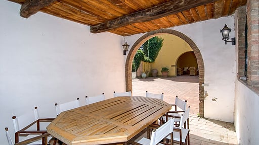 Villa Impruneta Dining area 1
