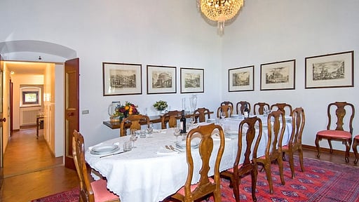 Villa Impruneta Dining area