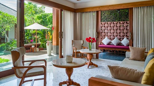 Villa Inara Woonkamer