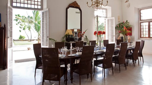 Villa Indisch Zona pranzo