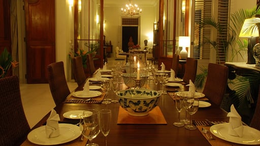 Villa Indisch Zona pranzo