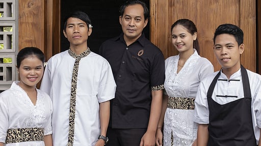Villa Indrani Villa staff