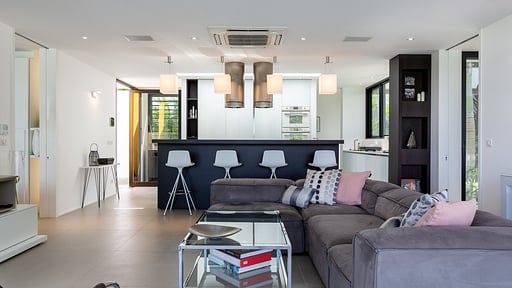 Villa Indyana Woonkamer