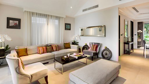 Villa Infinity Blue Living room