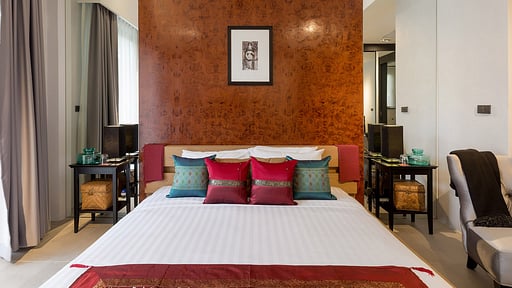 Villa Infinity Blue Bedroom 1