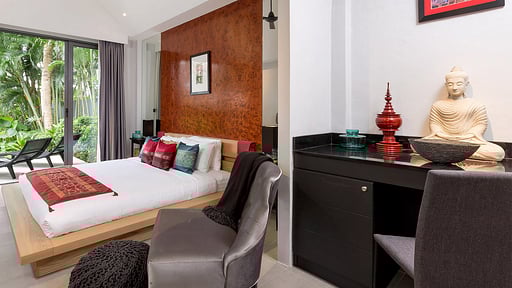 Villa Infinity Blue Bedroom 1