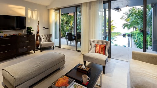 Villa Infinity Blue Living room