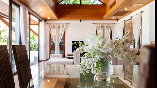 Villa Infinity View Dining area