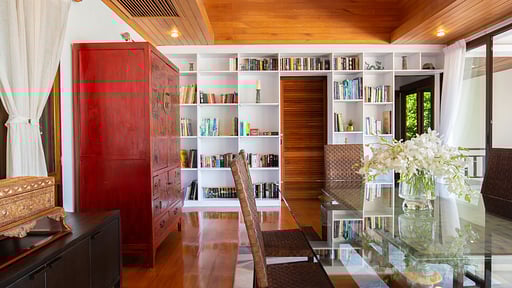 Villa Infinity View Dining area