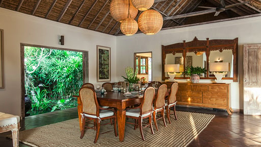 Villa Inti Dining area