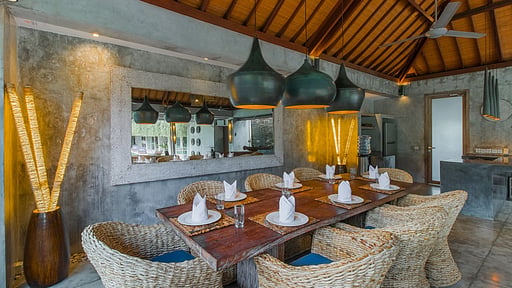 Villa Ipanema Dining area