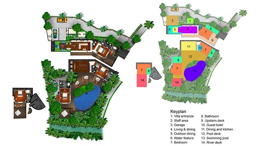 Villa Iskandar Floor plan