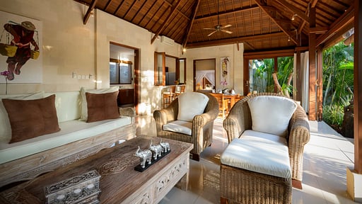 Villa Istana Satu Living room