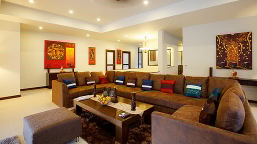 Villa Ivory Living room